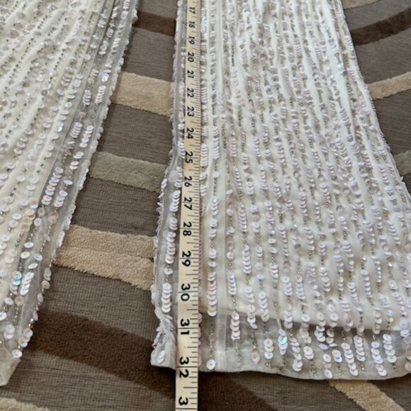 DB STUDIO Spaghetti Strap Sequin Blouson Jumpsuit Woman's Size 2 - Picture 12 of 16